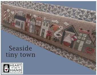 Seaside Tiny Town Cross Stitch Pattern