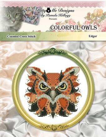 Colorful Owls - Edgar Cross Stitch Pattern